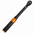Clé Dynamométrique Vélo 1/4" 2-24 N.m avec Embouts et Étui