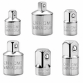 Kit Adaptateurs de Douille 1/4" 3/8" 1/2" 6 Pièces