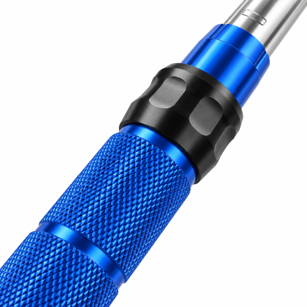 Clé Dynamométrique 1/4" 2-24 N.m Vélo & Moto, Kit 15 Pièces avec Coffret