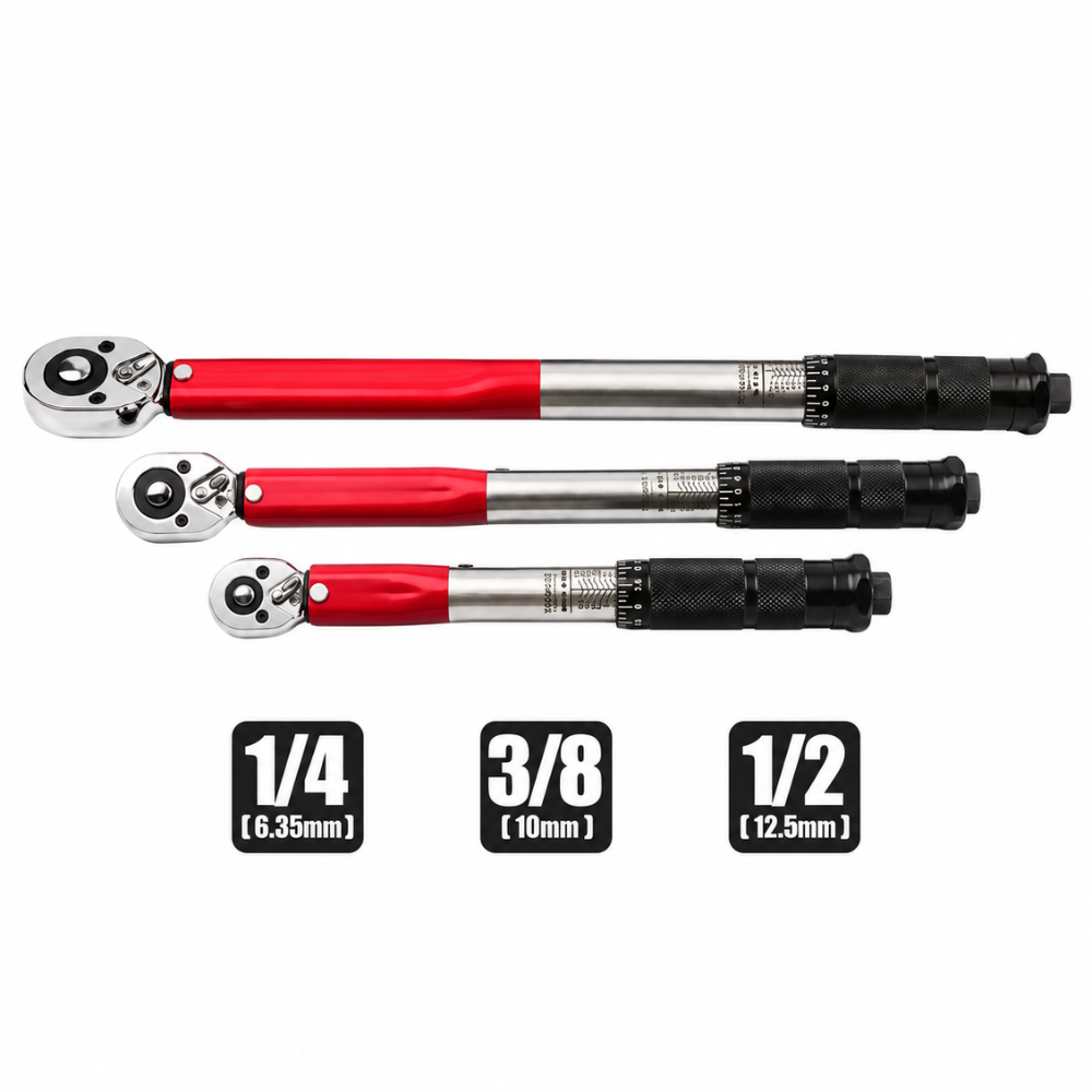 Clé Dynamométrique 3/8" 19-110 N.m à Dégagement Rapide